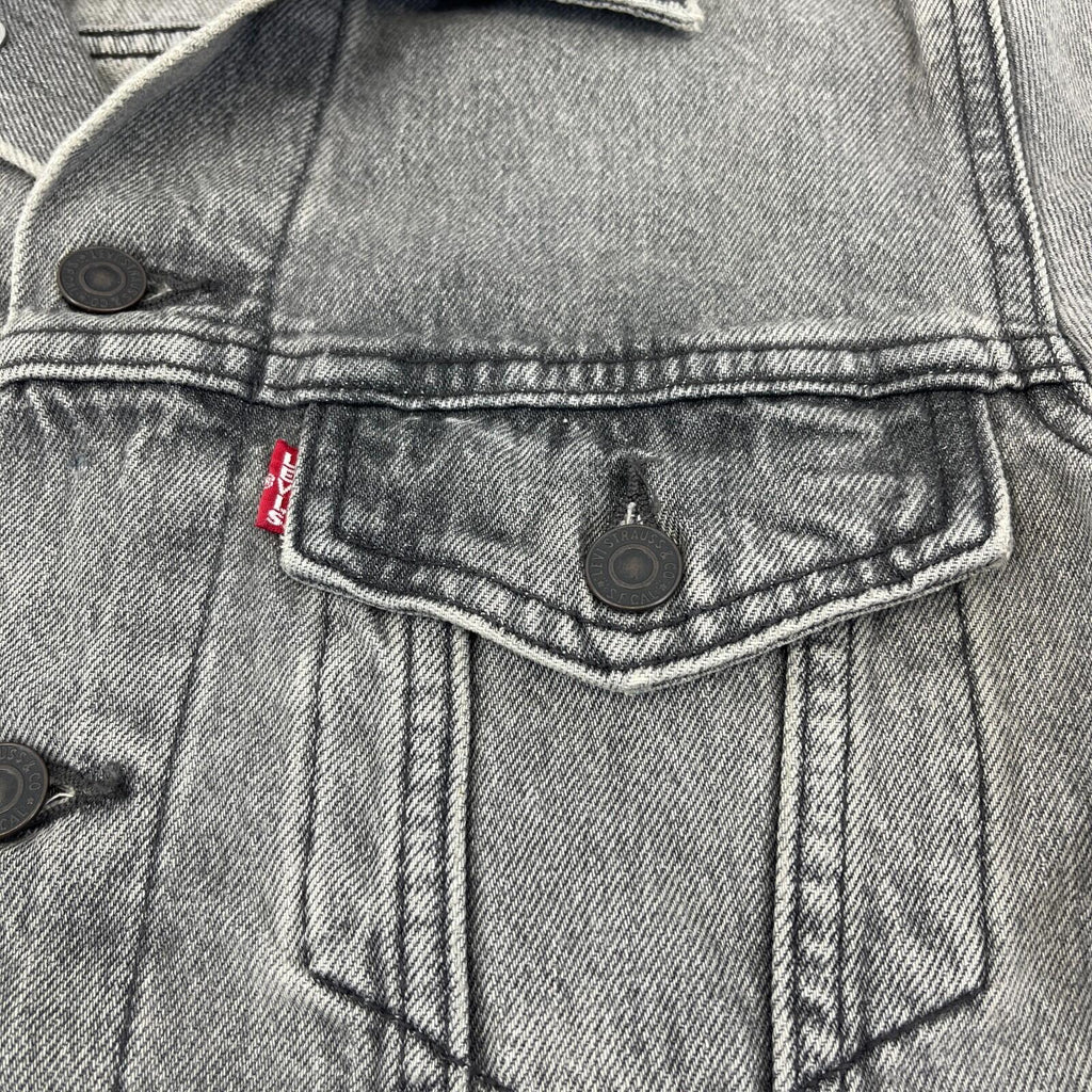 Levi’s Grey Denim Jacket size XS Levi Strauss - Superb Condition
