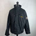Helly Hansen Workwear Jacket Men's size XL Black Chore Coat Quilt Lined