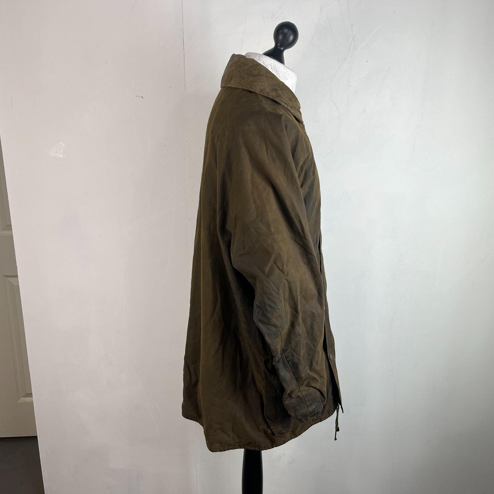 Vintage Mens L'avenir Wax Jacket in Brown - Fishing Hunting Big Game size XL