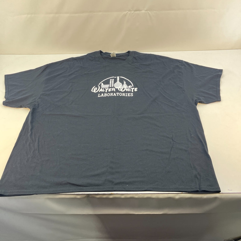 Breaking Bad Heisenberg Walter White Laboratories Men's Black T-Shirt size 5XL