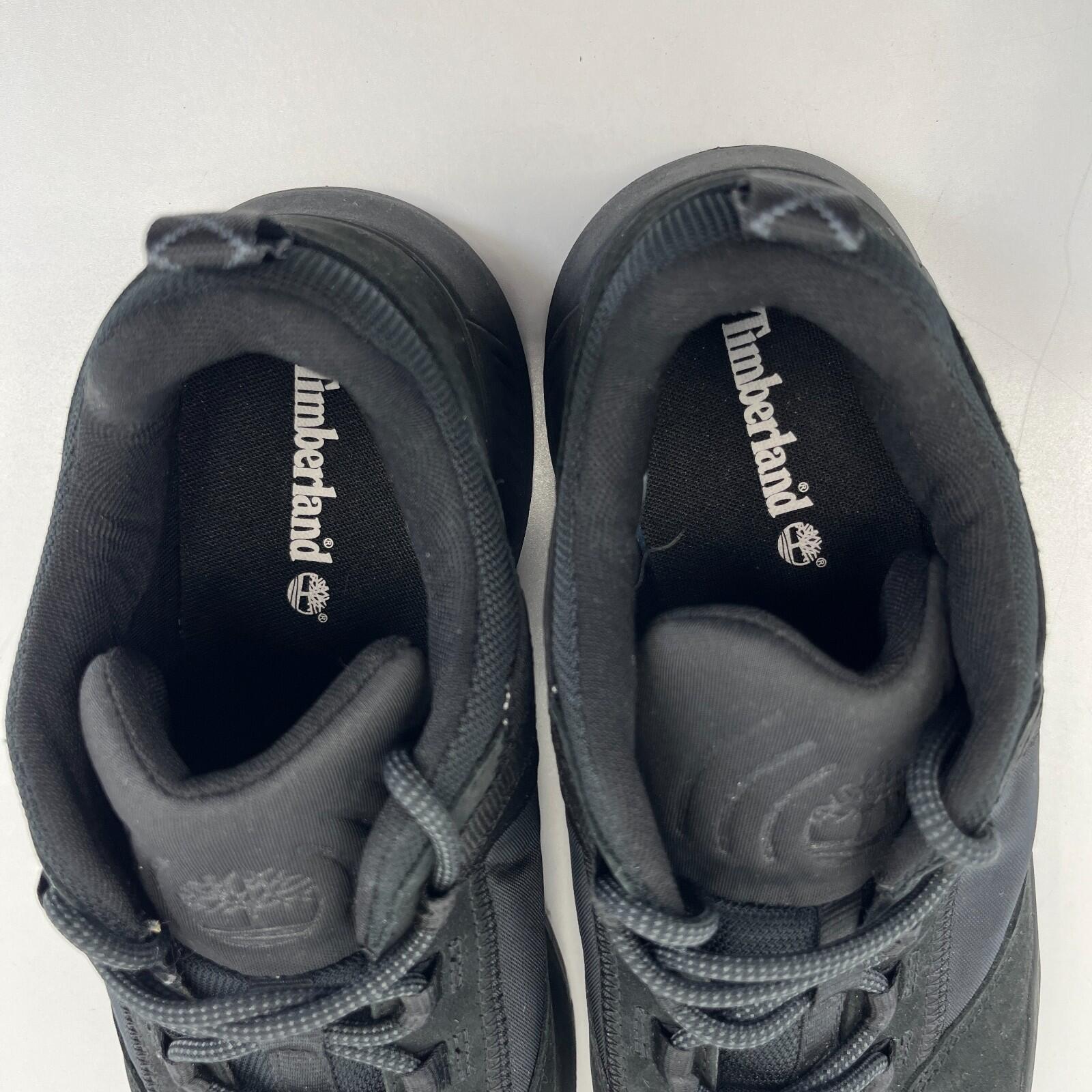 Timberland Euro Trekker Low Mens Hiking Trainers in Black UK size 10 / EU 44.5