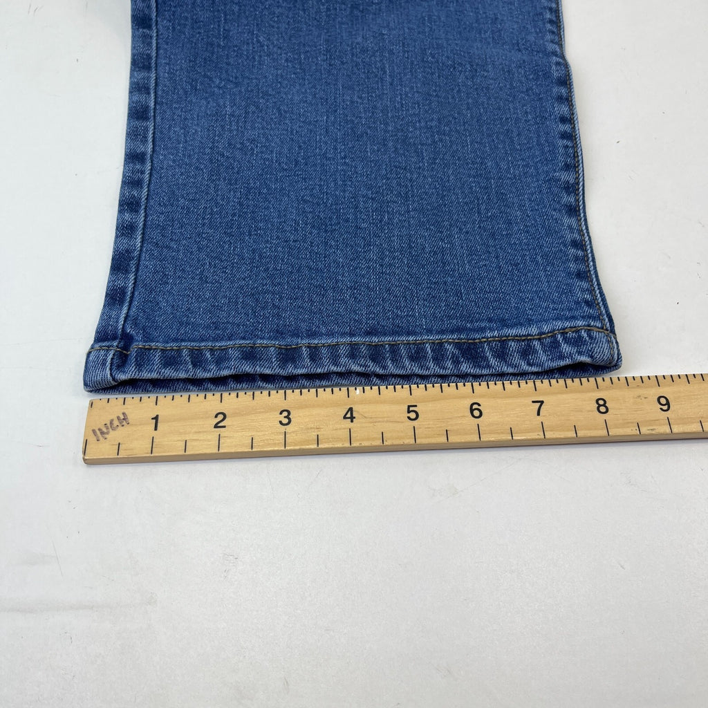 Men's Farah Norwood Indigo Mid Blue Regular Fit Jeans Straight Leg W44" L32" New