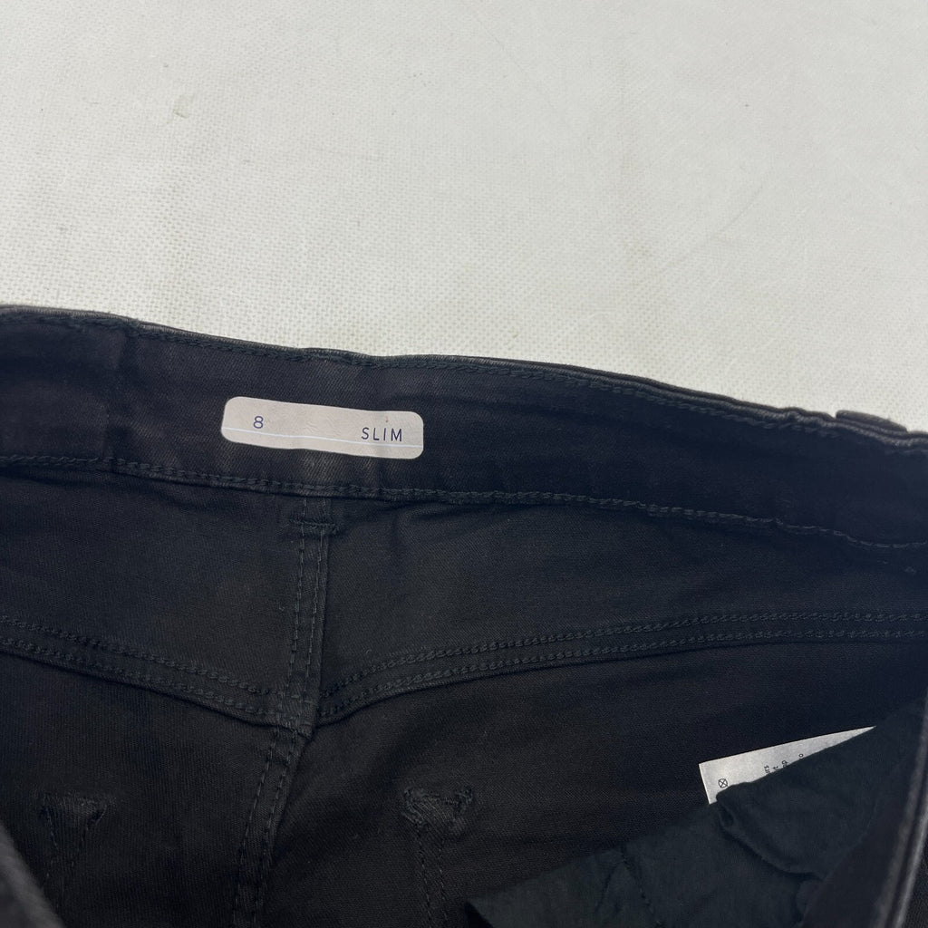 Nutmeg Slim Fit Jeans in Black UK Women's size 8 - NWOT