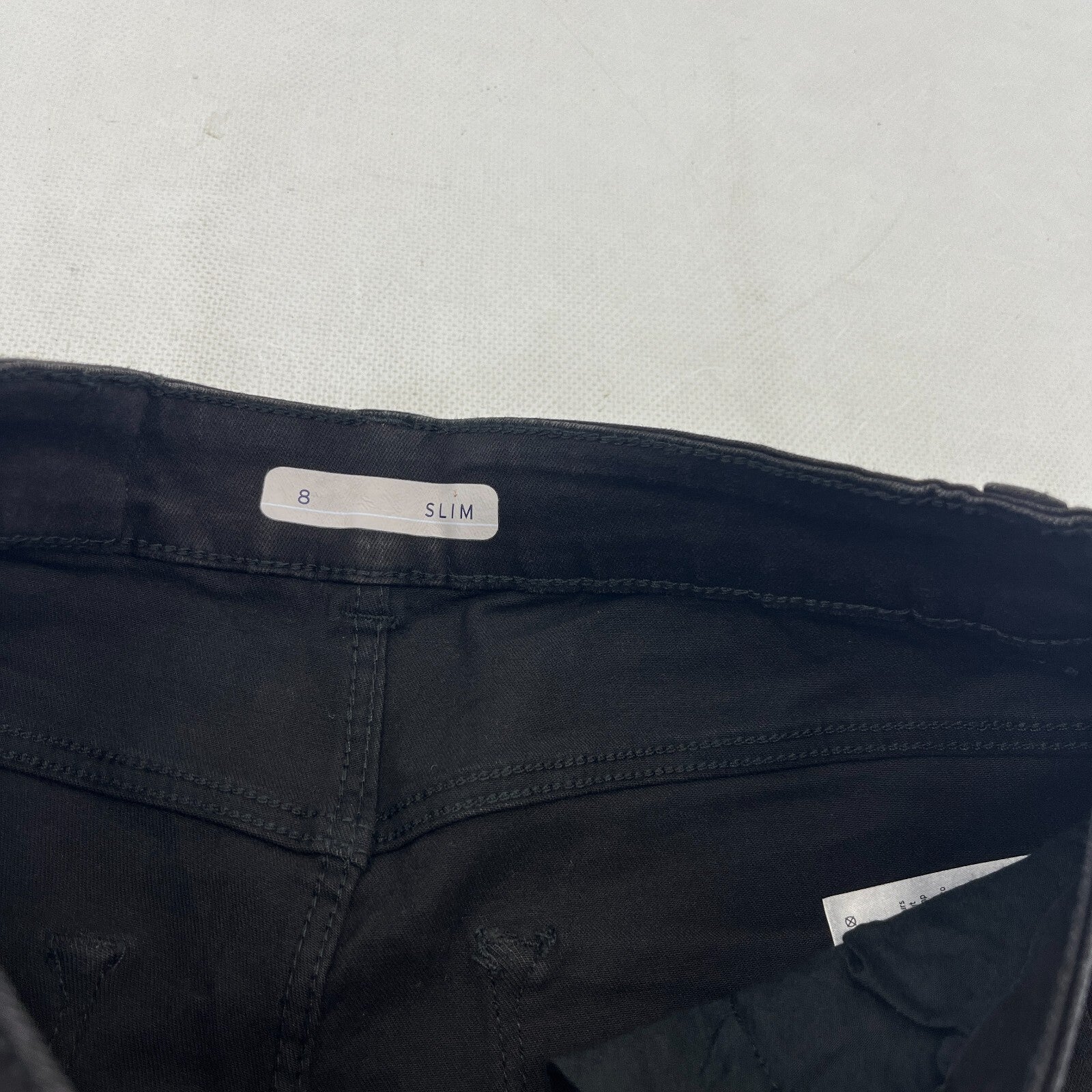 Nutmeg Slim Fit Jeans in Black UK Women's size 8 - NWOT