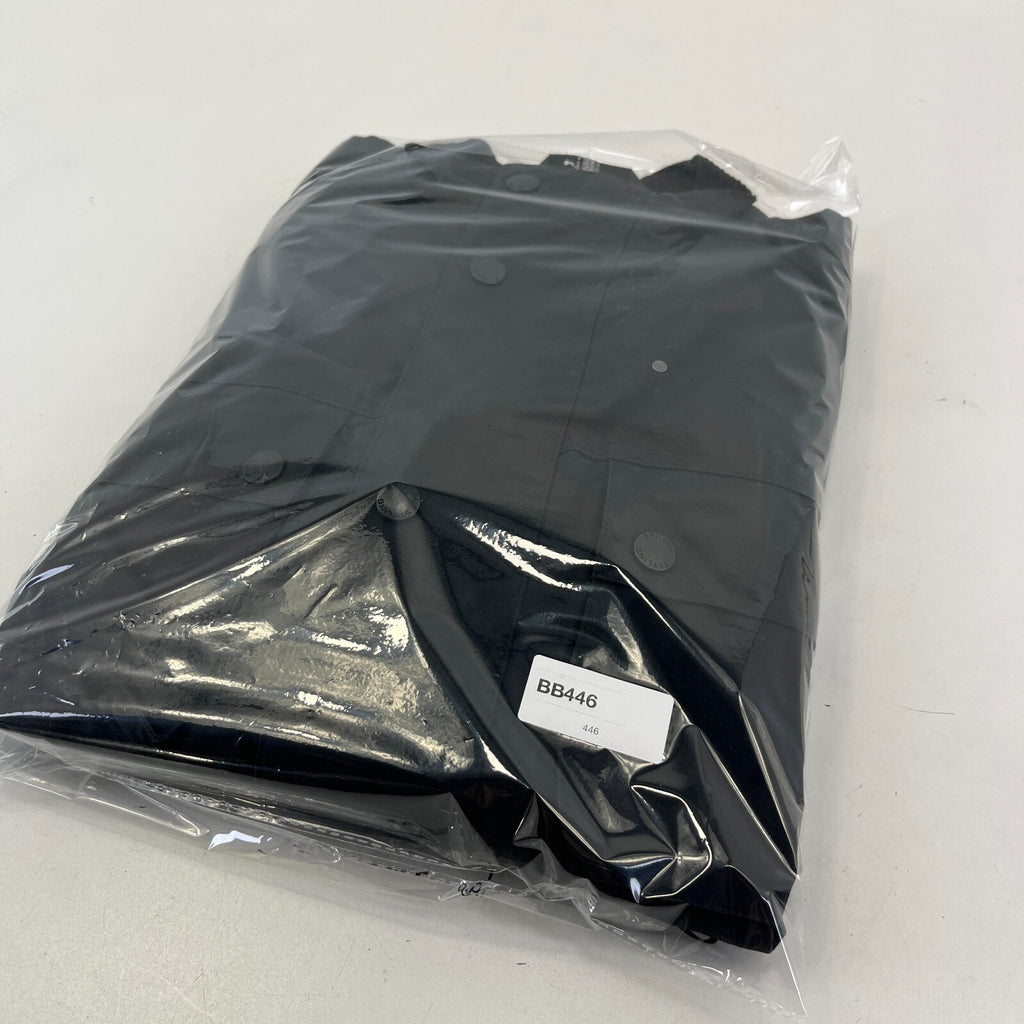 Crane Wax Jacket in Black Waxed Cotton size Medium