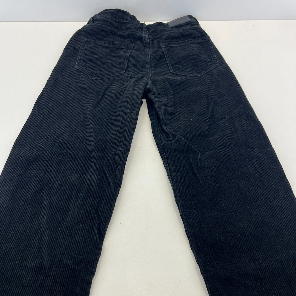 Whistles Autumn Winter Black Paperbag Corduroy Jeans Trousers size 27 Leg 26"
