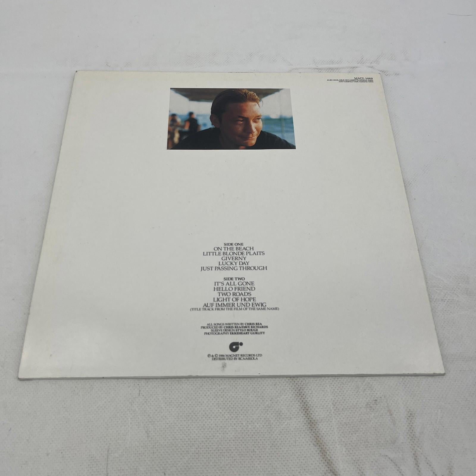 Chris Rea - On the Beach - 12" Vinyl Record LP MAGL 5069 EX/VG