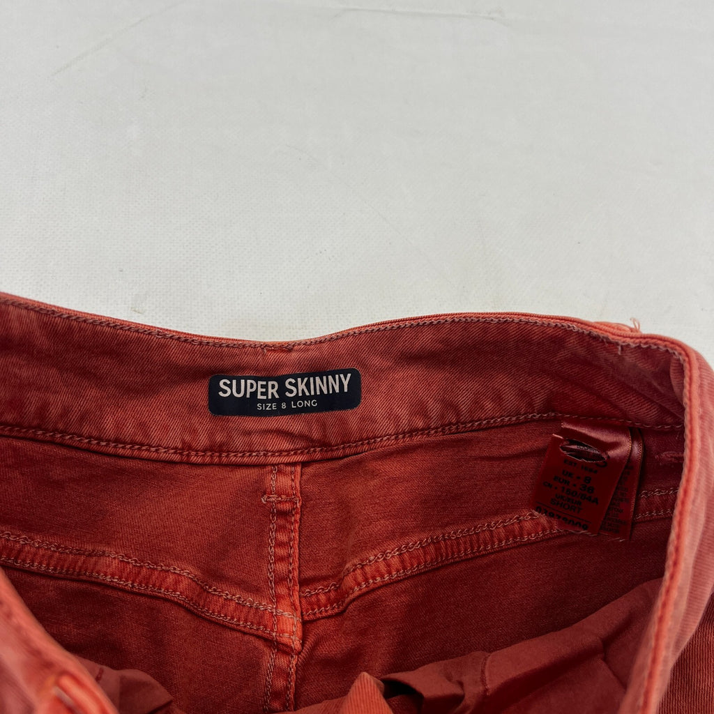 Marks & Spencer Salmon Pink Super Skinny Jeans - UK size 8L - BNWOT