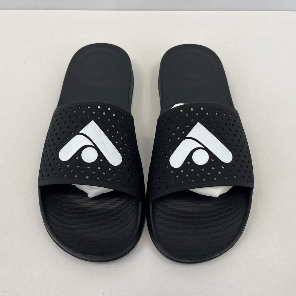 FitFlop Iqushion Arrow Pool Slides in Black size UK 7 EU 41 - New Boxed