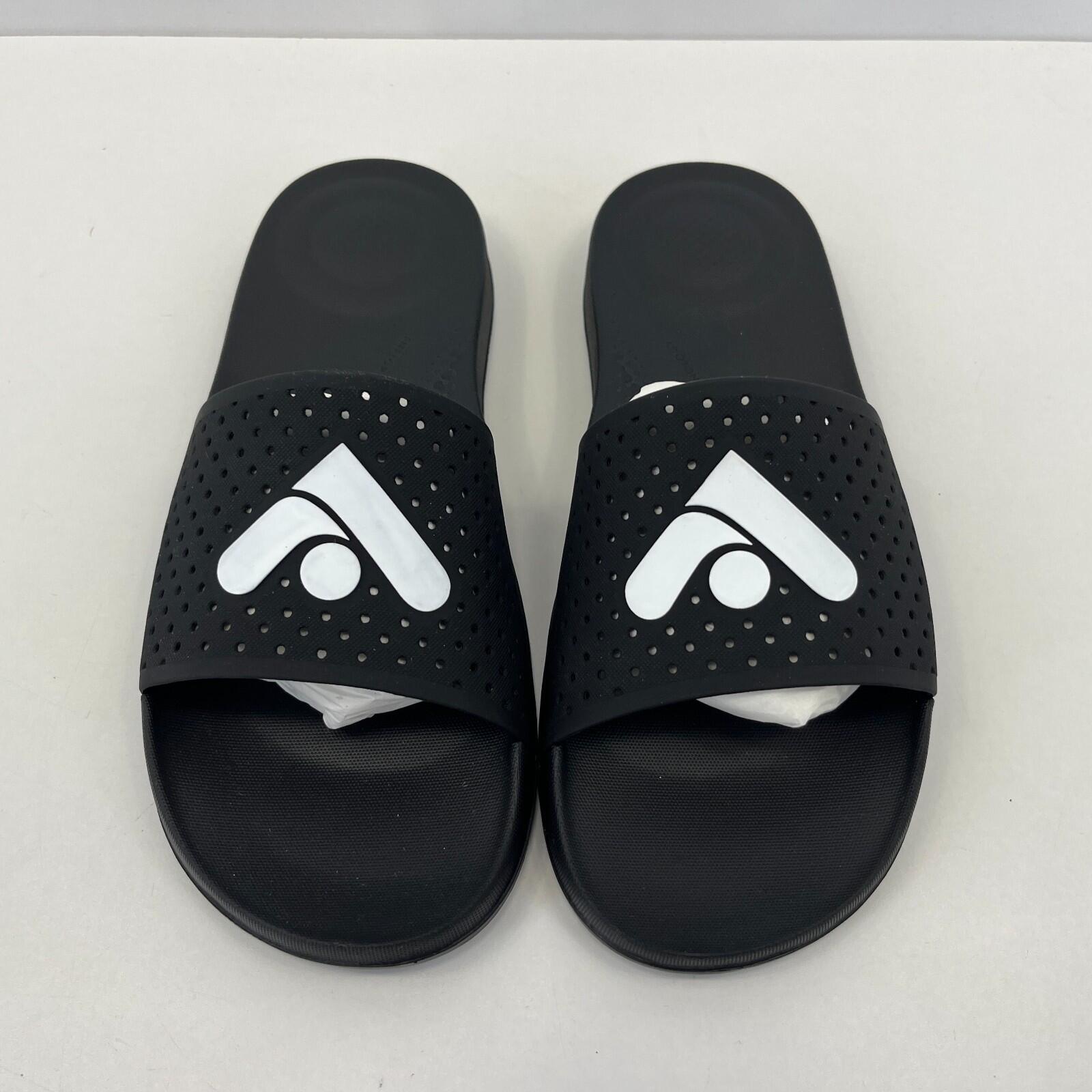 FitFlop Iqushion Arrow Pool Slides in Black size UK 7 EU 41 - New Boxed
