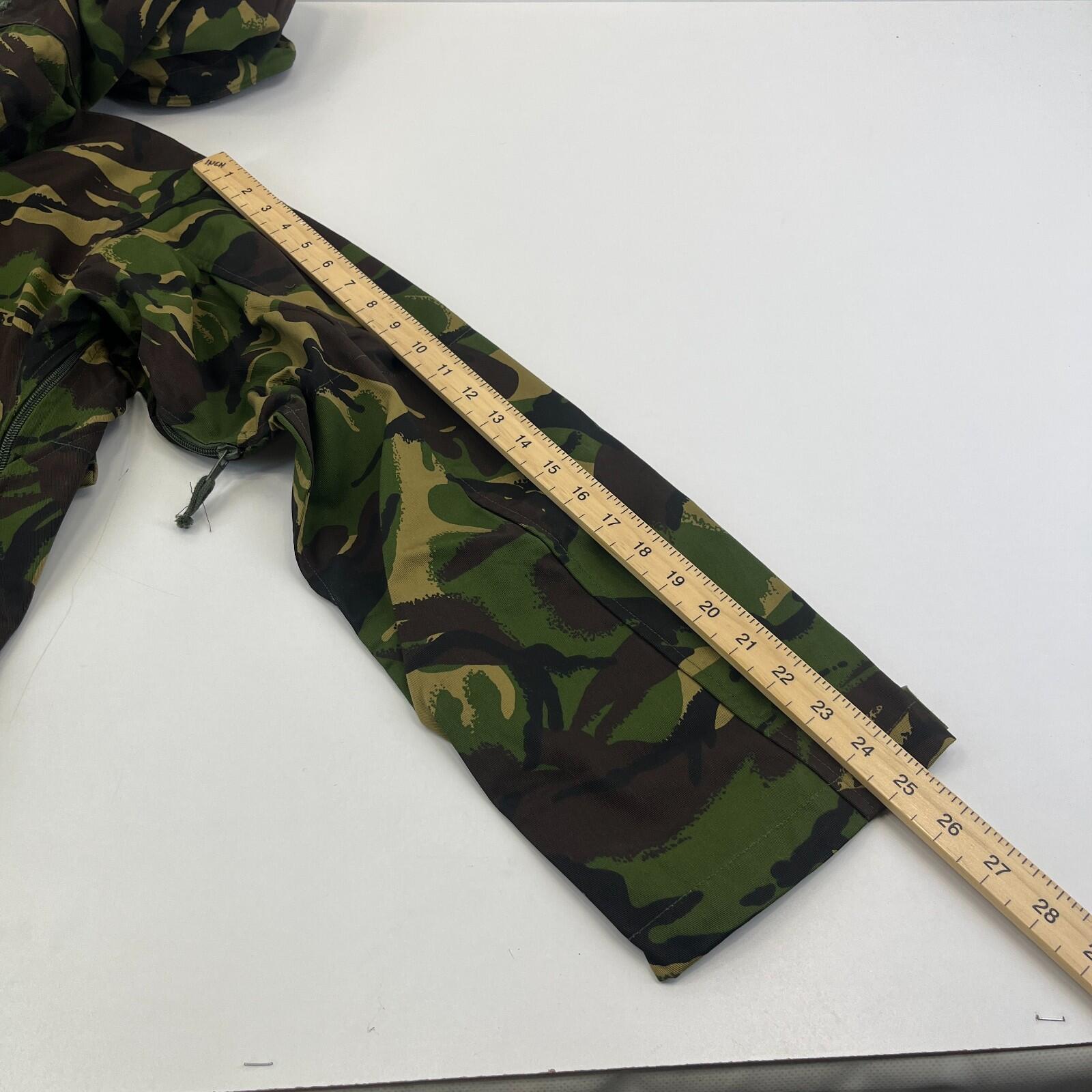 British Military Woodland DPM Camo Windproof Arctic Combat Smock Jacket 170/104