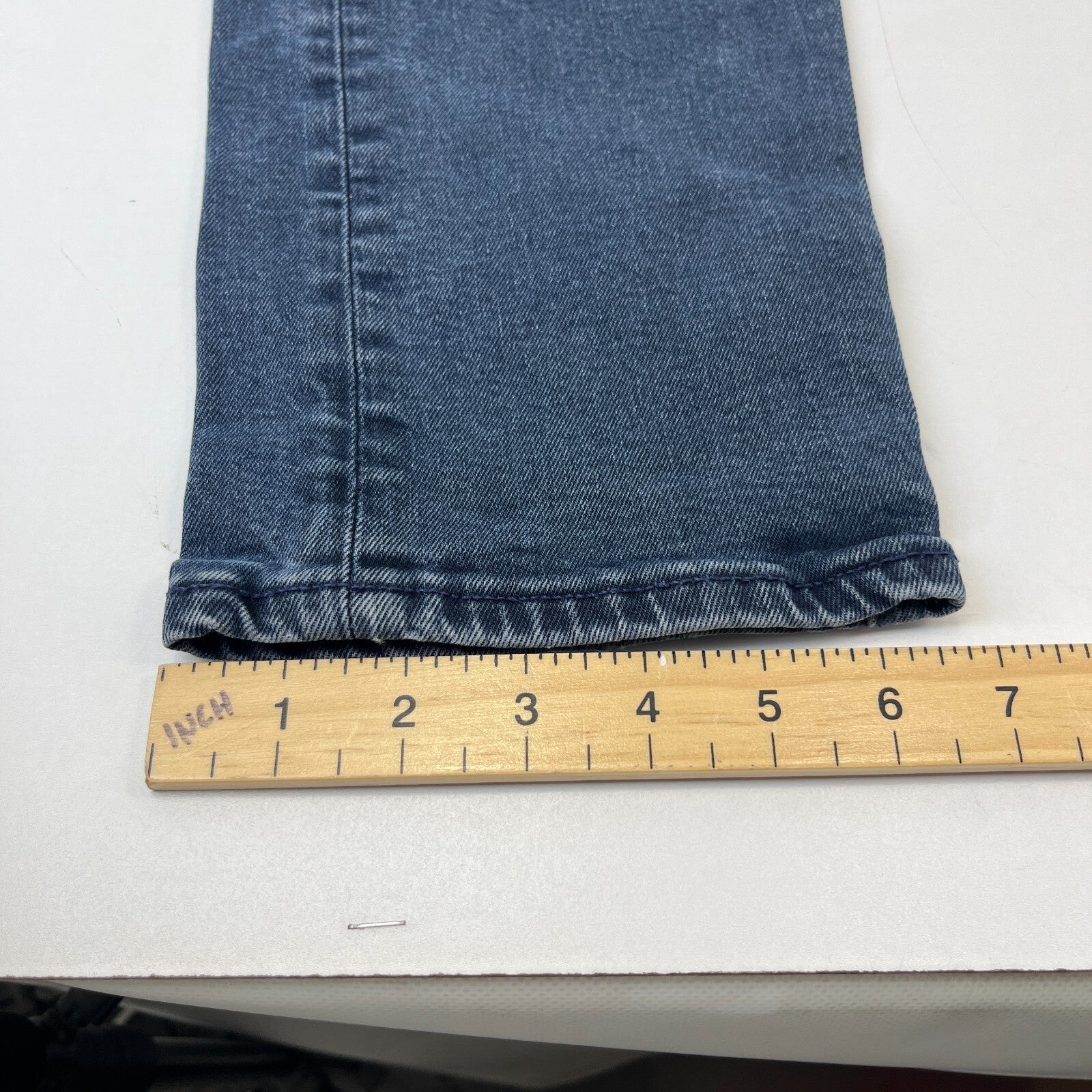 Genuine Levi Strauss Premium Dark Blue Levi's Stretch Jeans Straight W34" L34"