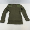British Army Jersey Men's Heavy Olive Round Neck Jumper Jersey size 112cm