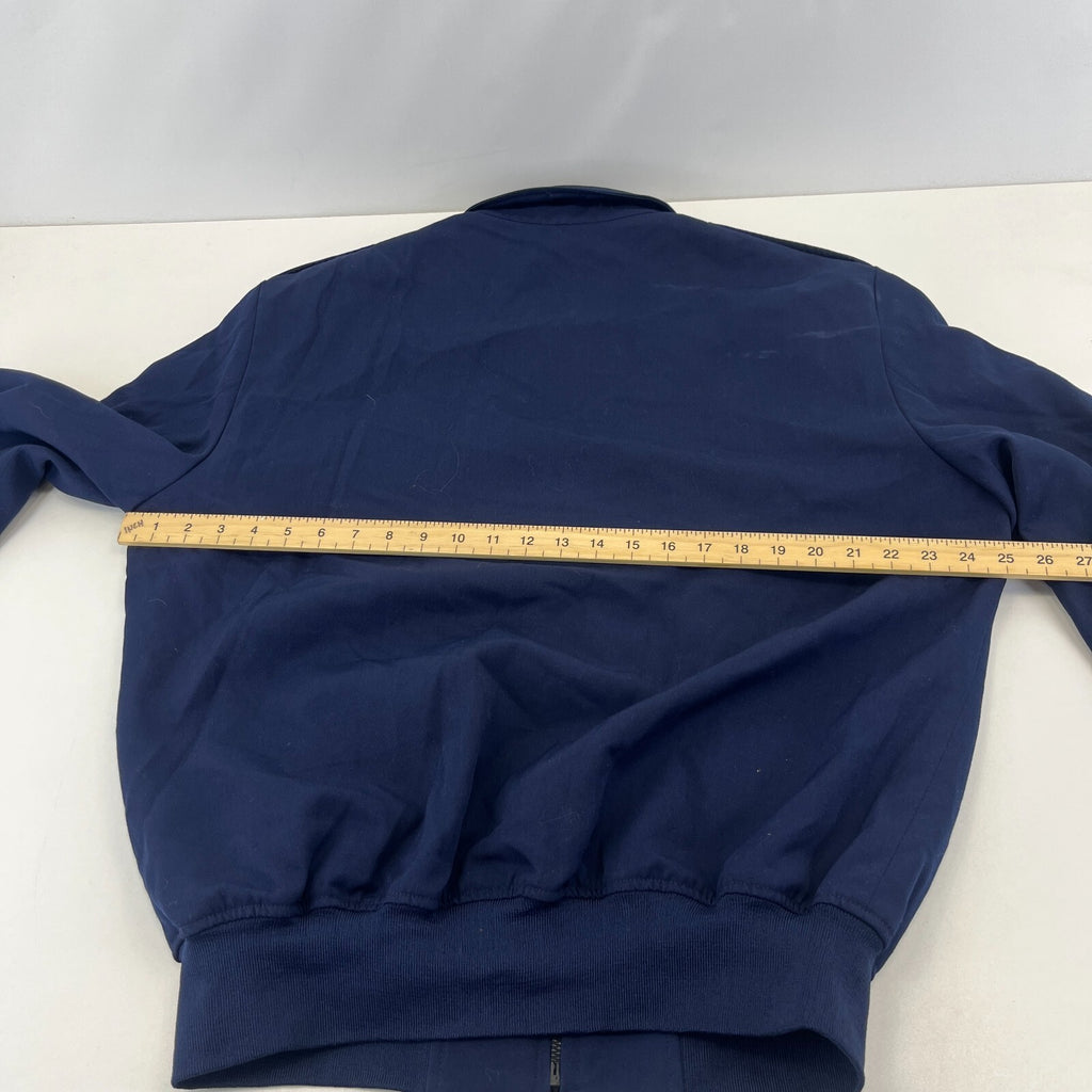 USAF Air Force Dress Bomber Jacket size 44L Navy Blue