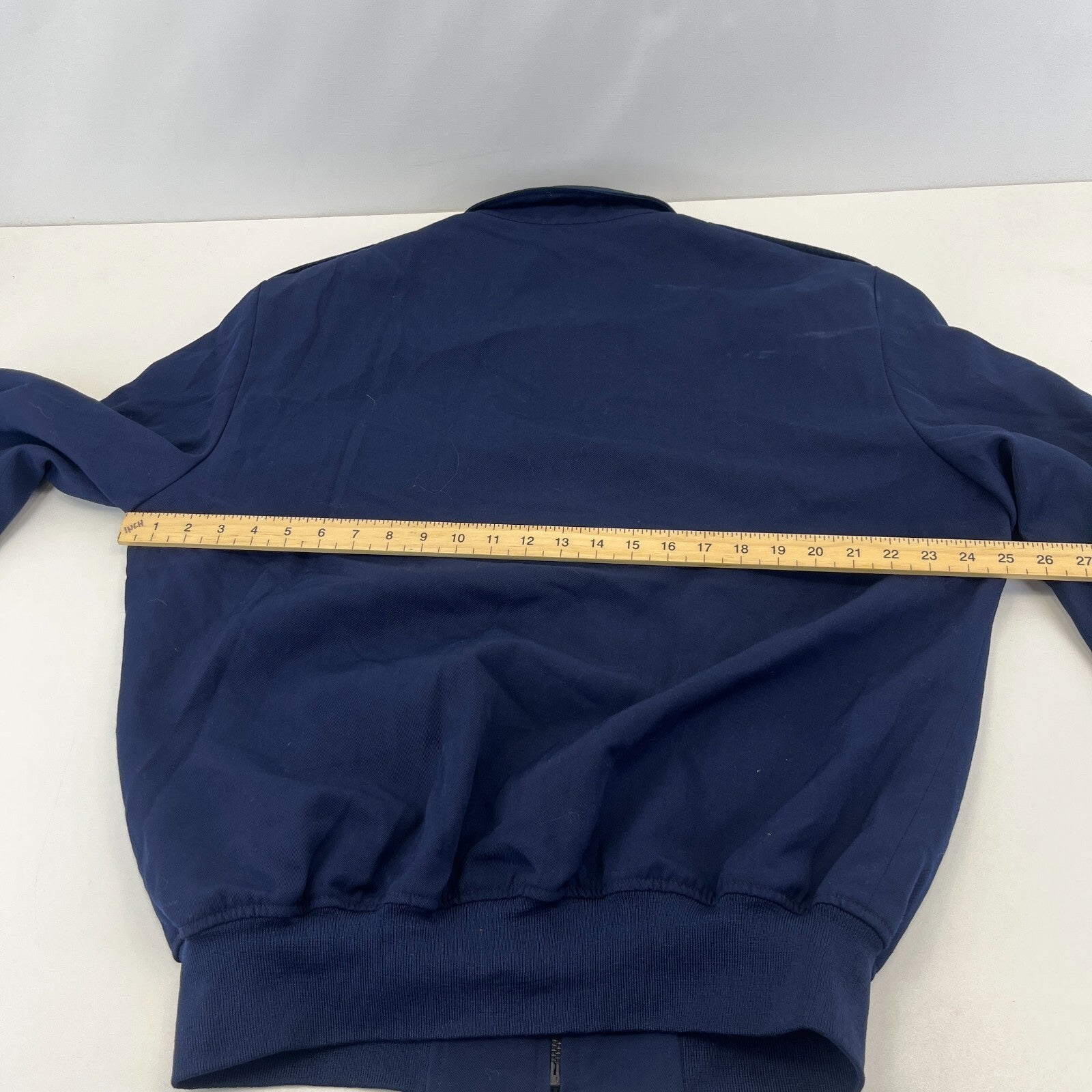 USAF Air Force Dress Bomber Jacket size 44L Navy Blue