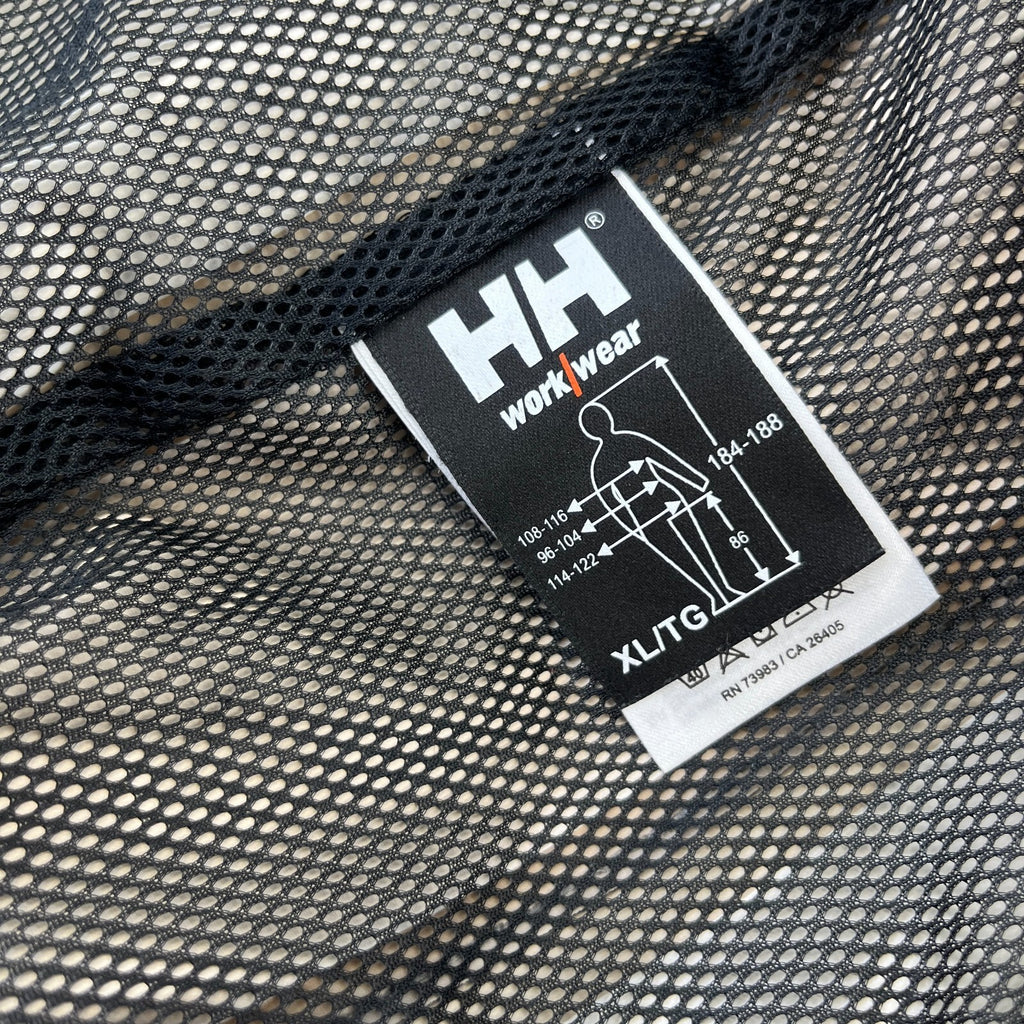 Helly Hansen Helly Tech Workwear Hooded Waterproof Jacket in Black size XL