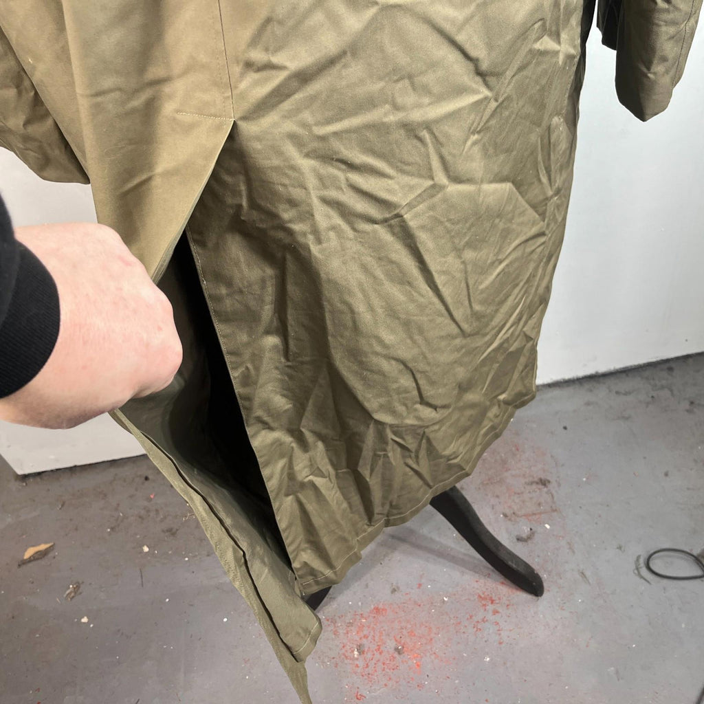 Dutch Army Military Trench Coat inc Removable Quilt Liner Khaki Green EU size 57