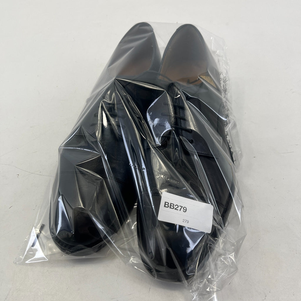 Gordon & Bros Men's Black Leather Oxford Dress Shoes size UK 8 - EU 42