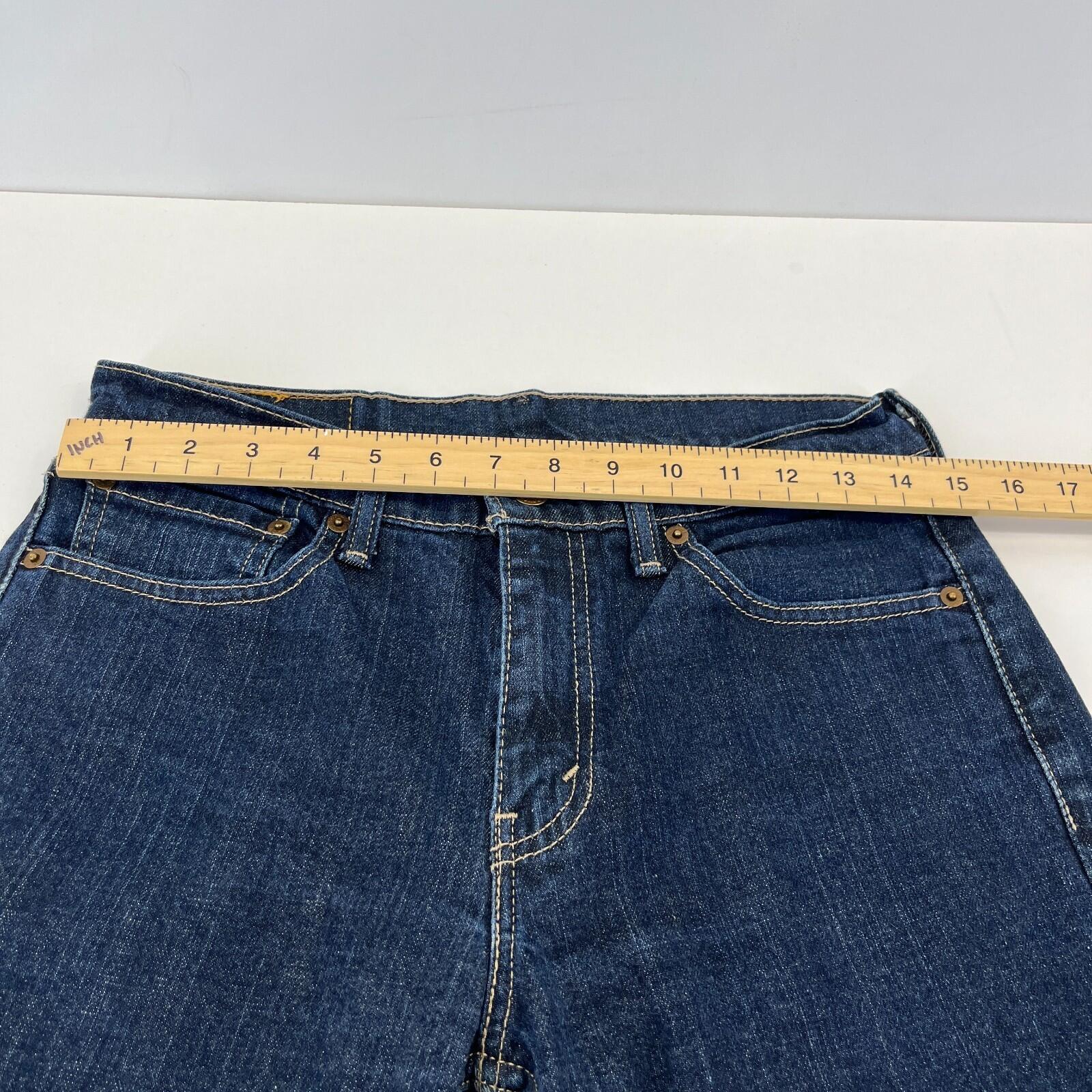 Levis 511 Slim Fit Jeans W32 L32 Blue Denim Straight Leg Mens Casual