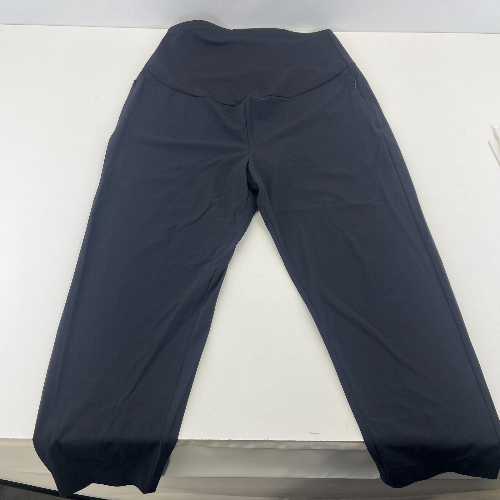 Sweaty Betty Explorer Maternity Trousers in Black size S - Near Mint