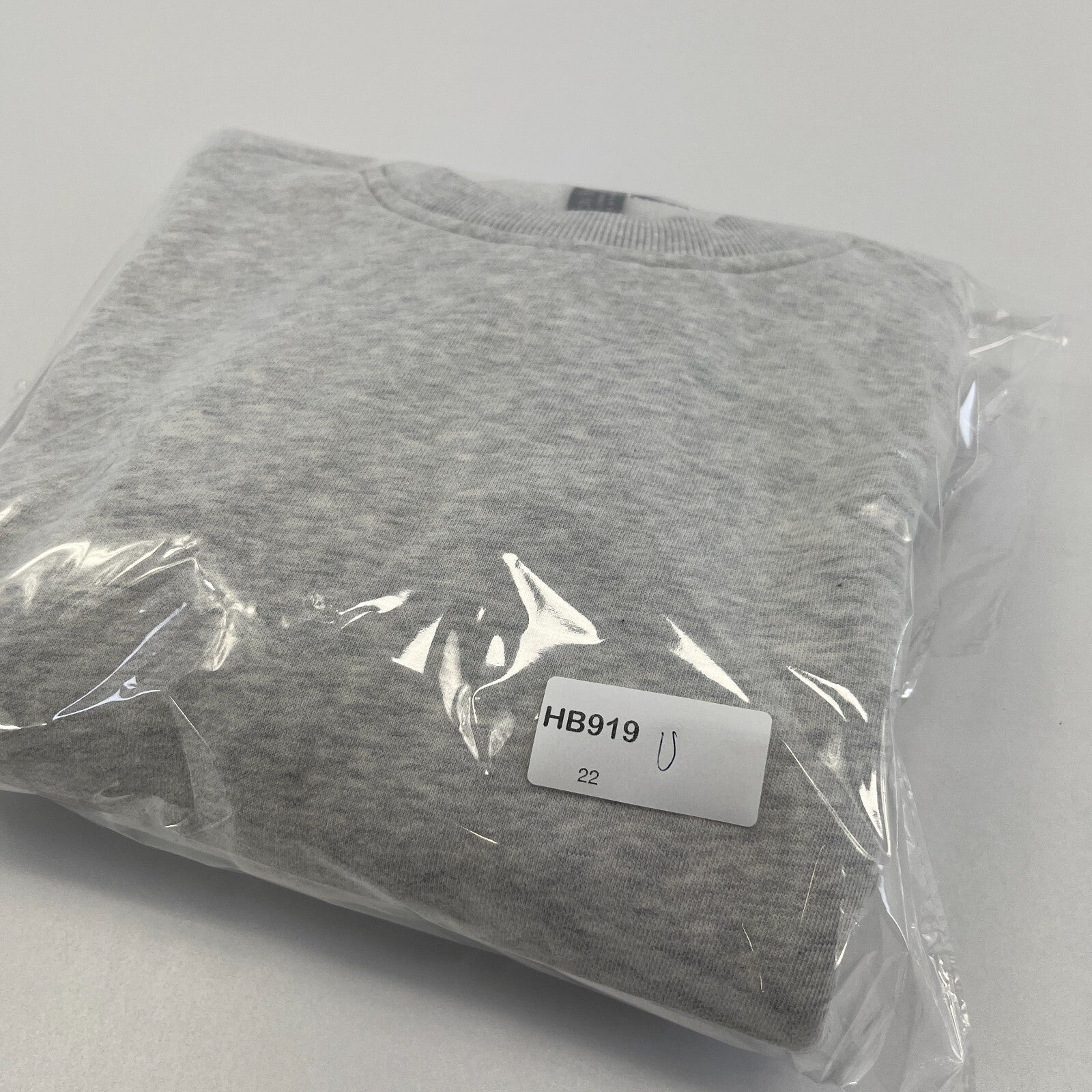 Sweaty Betty Premium Brushed Crew Neck Thick Sweatshirt Light Grey size M/12