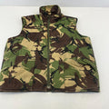 Men's Quilted Body Warmer Green Camo size Large Made in England