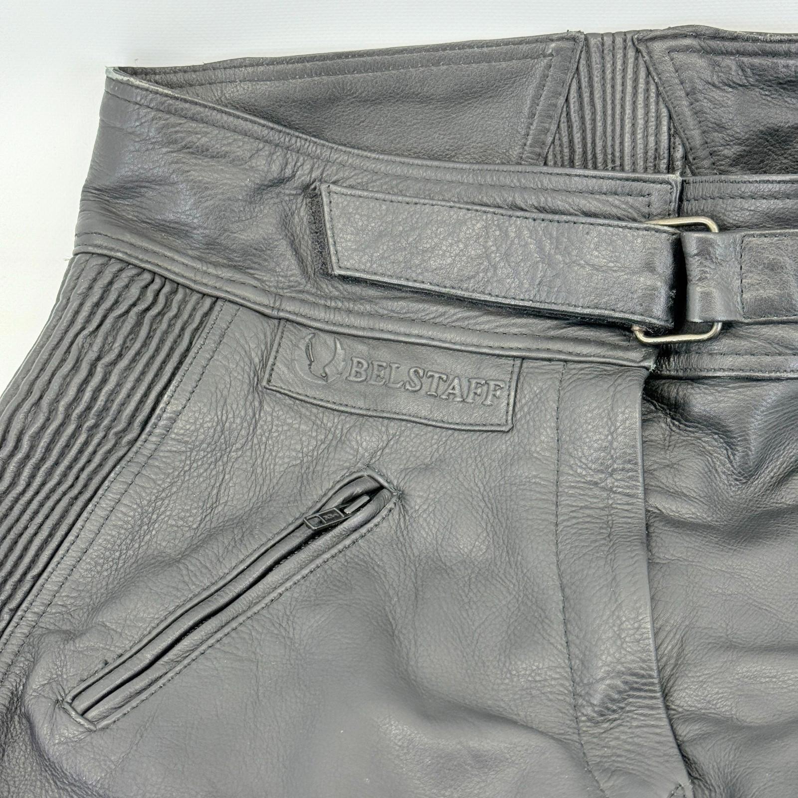Belstaff Women’s Leather Motorcycle Trousers size 20 - Excellent Condition