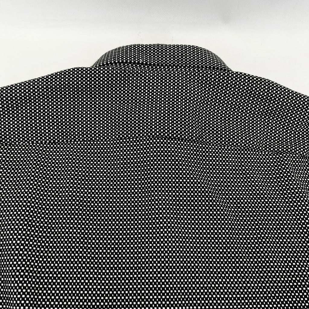 Ted Baker Men's Vintage Thick Heavy Black & White Shirt Mens Size 4