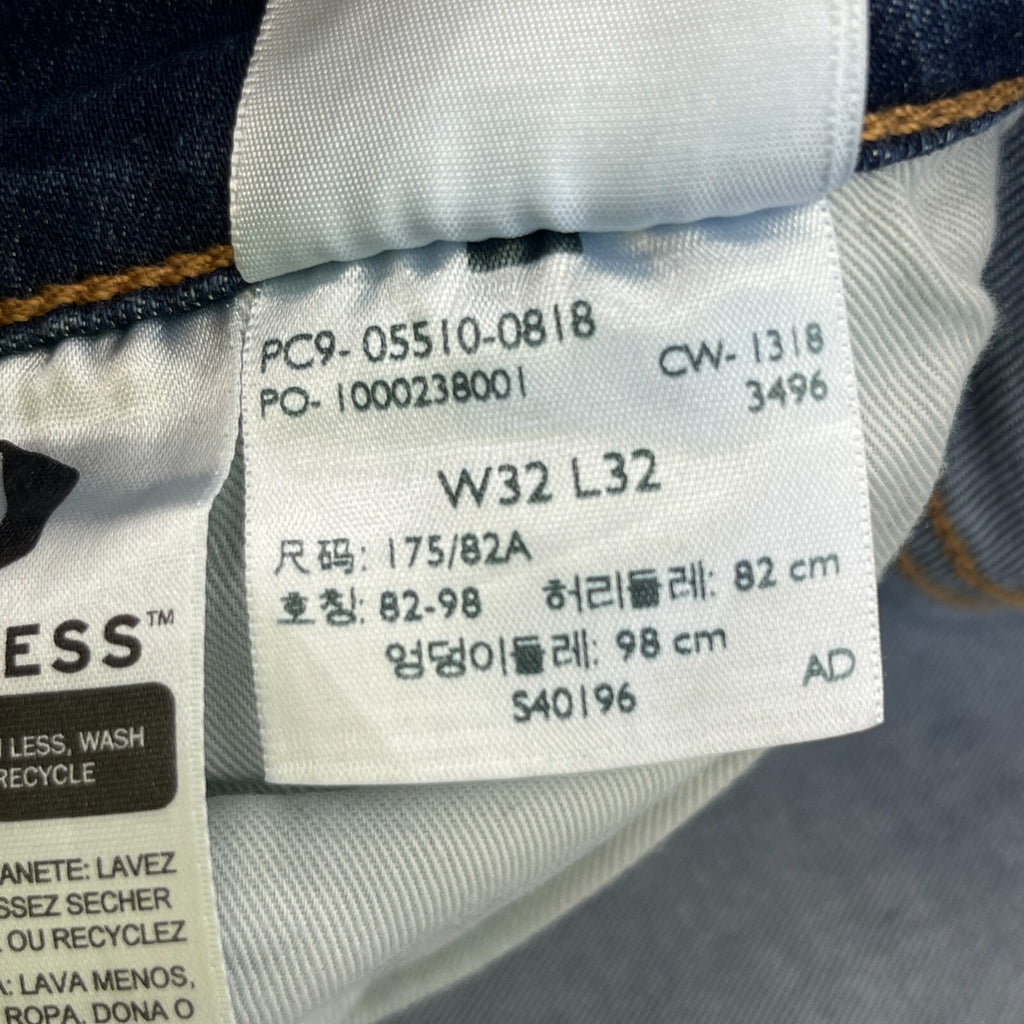 Levi's 510 Men Blue Skinny Slim Stretch Jeans W32" L32"