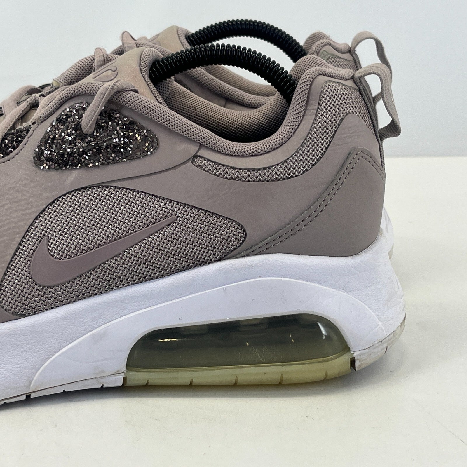 Nike Air Max 200 Trainers Dark Beige Metallic CQ6362-200 Womens size UK 8.5 EU43
