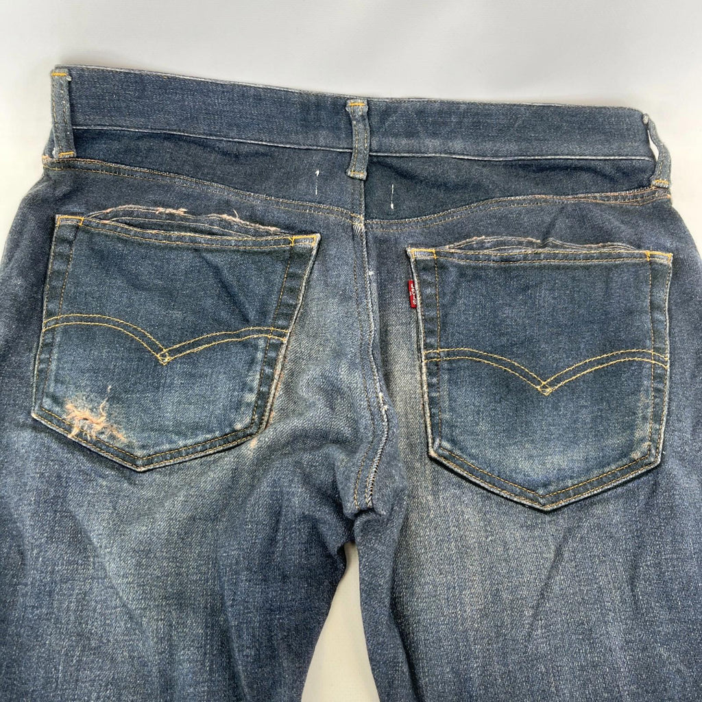Junya Watanabe Man Levi’s EYE Print Jeans Made in Japan size M Leg 29"