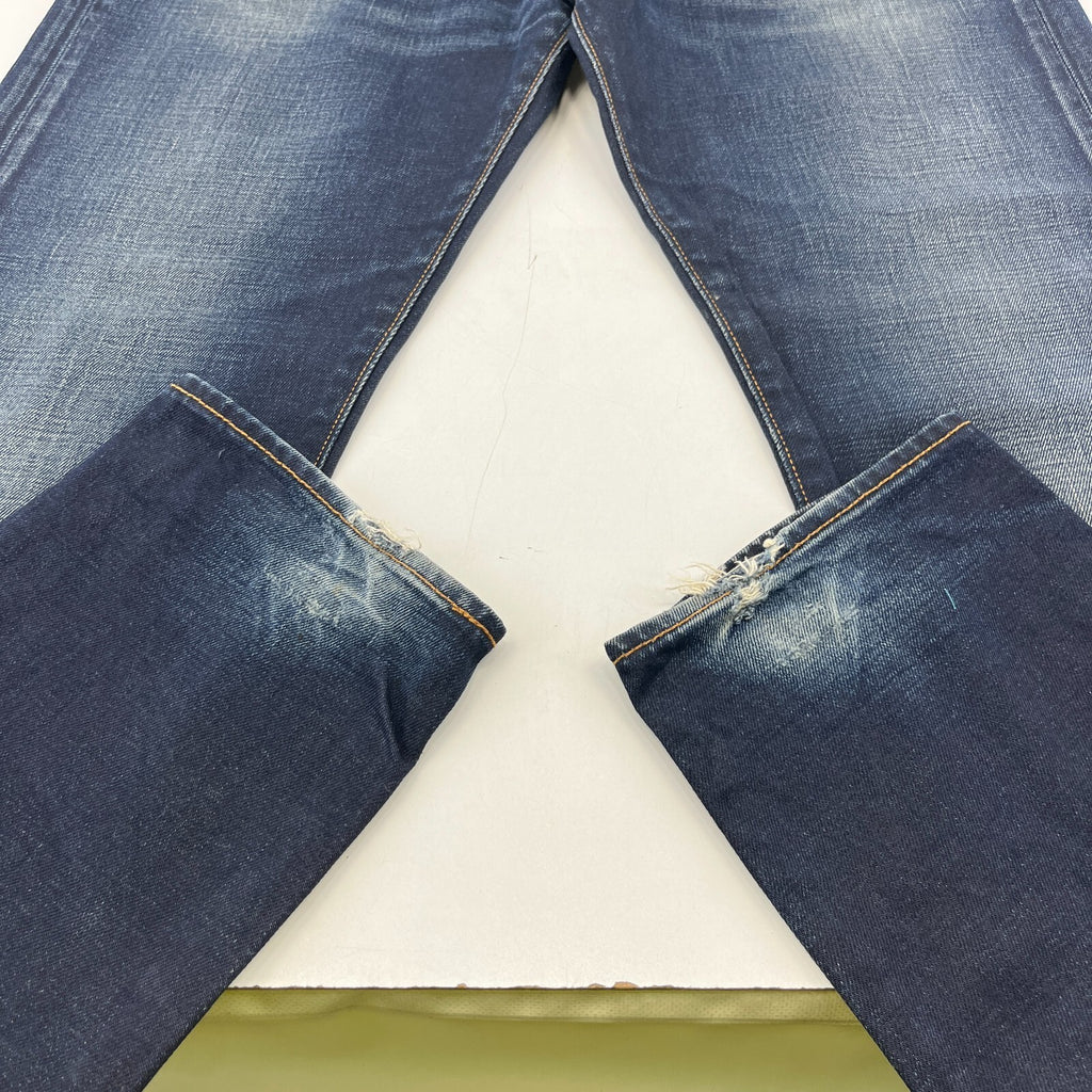 Levi's 508 Men's Dark Blue Jeans W36" L34" Regular Straight Leg