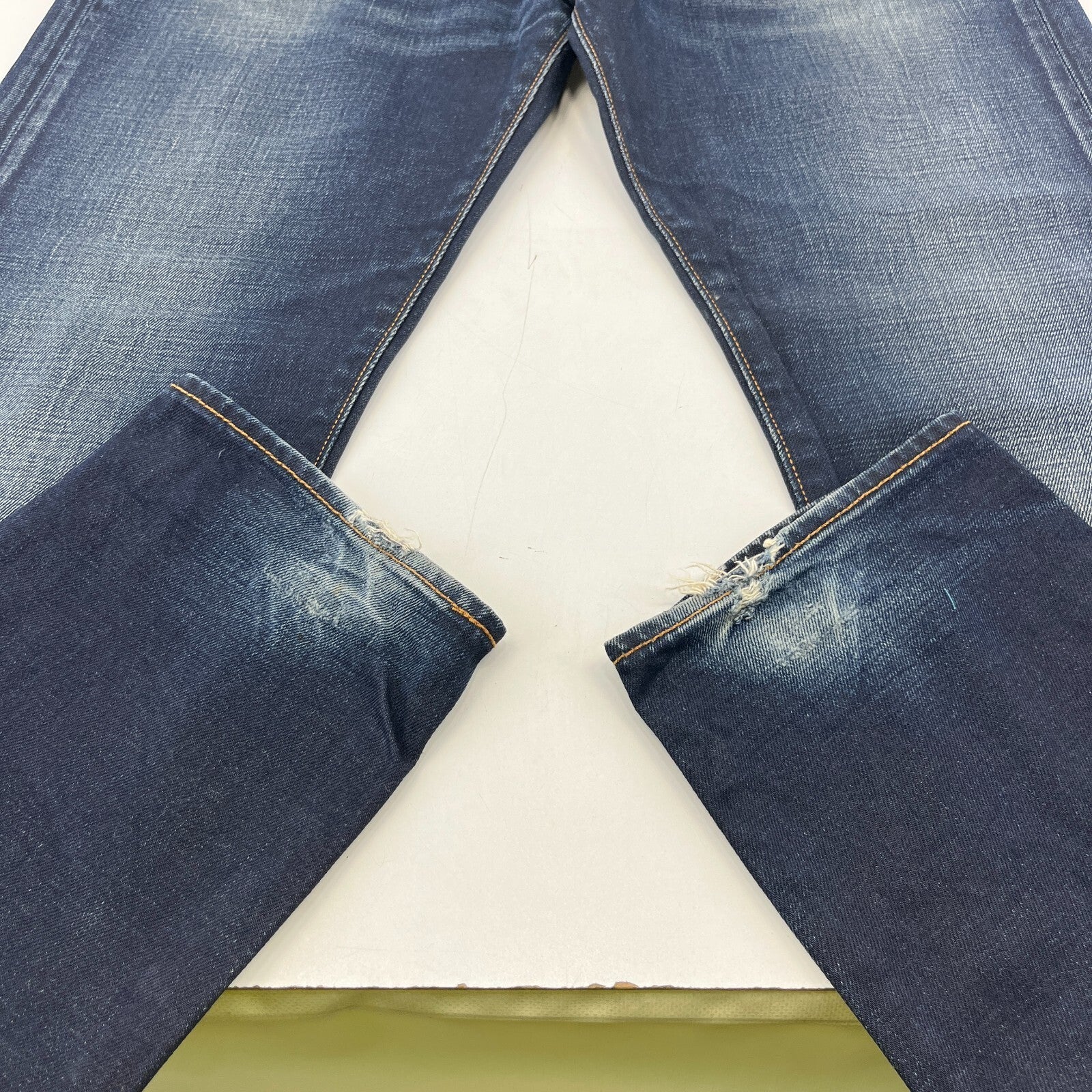 Levi's 508 Men's Dark Blue Jeans W36" L34" Regular Straight Leg