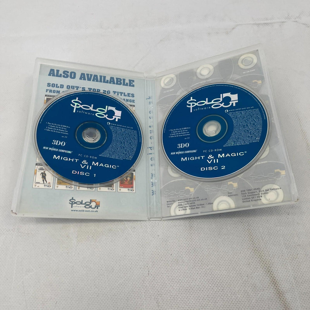 Might and Magic VII: For Blood and Honor Sold Out Windows PC CD-ROM