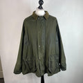 Decathlon Geologic Green Wax Jacket Size 3XL w/ Poachers Pocket Hunting Shooting