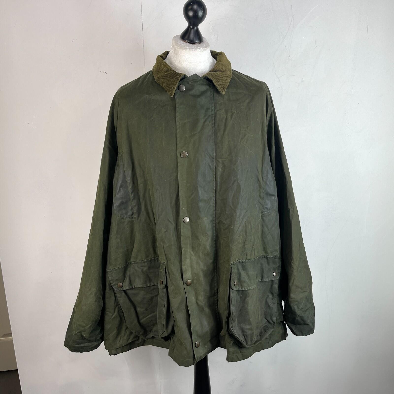 Decathlon Geologic Green Wax Jacket Size 3XL w/ Poachers Pocket Hunting Shooting