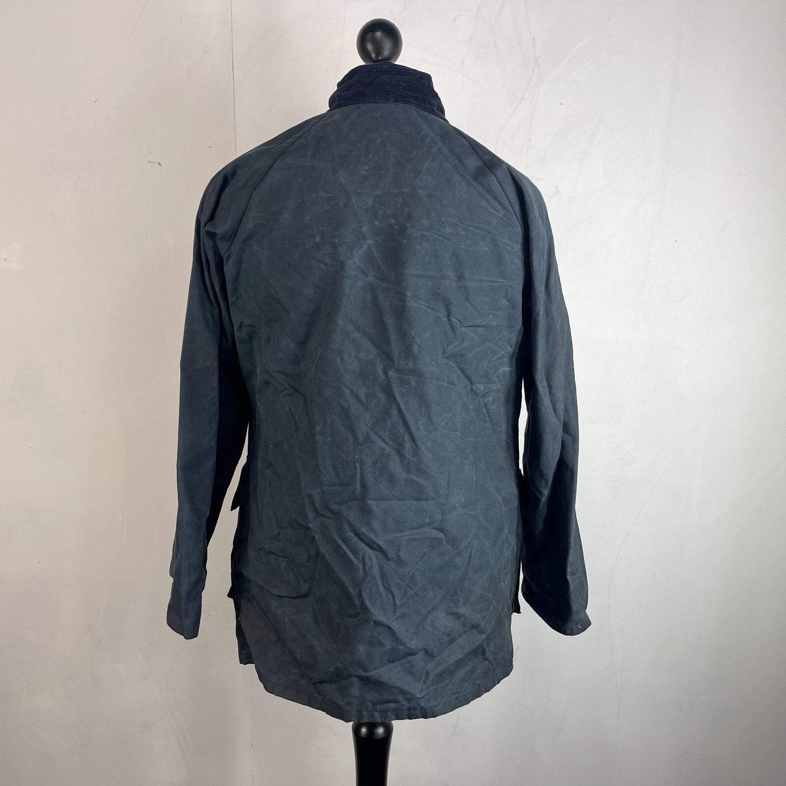 Stormtite Super Hunter Women's Wax Jacket  in Navy Blue UK size 14