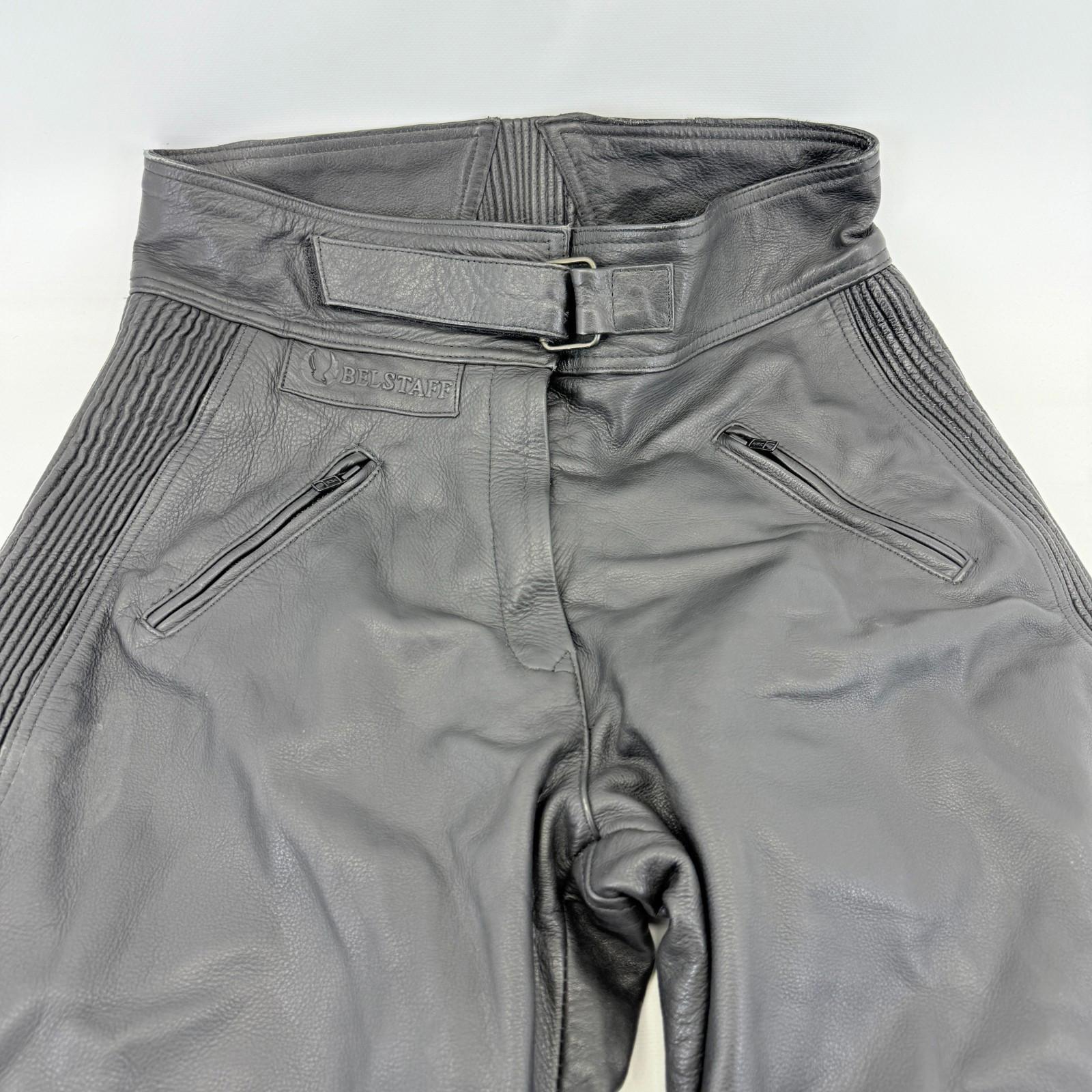 Belstaff Women’s Leather Motorcycle Trousers size 20 - Excellent Condition