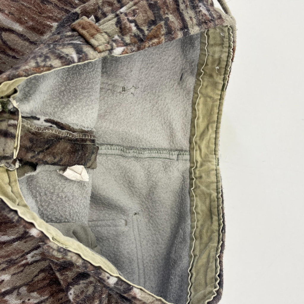 Realtree Thermal Trousers W36" L32" Adult Brown Carpenter Camo Workwear