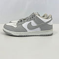 Nike Dunk Low Lace Up Trainers in Grey & White UK size 3.5 / EU 36