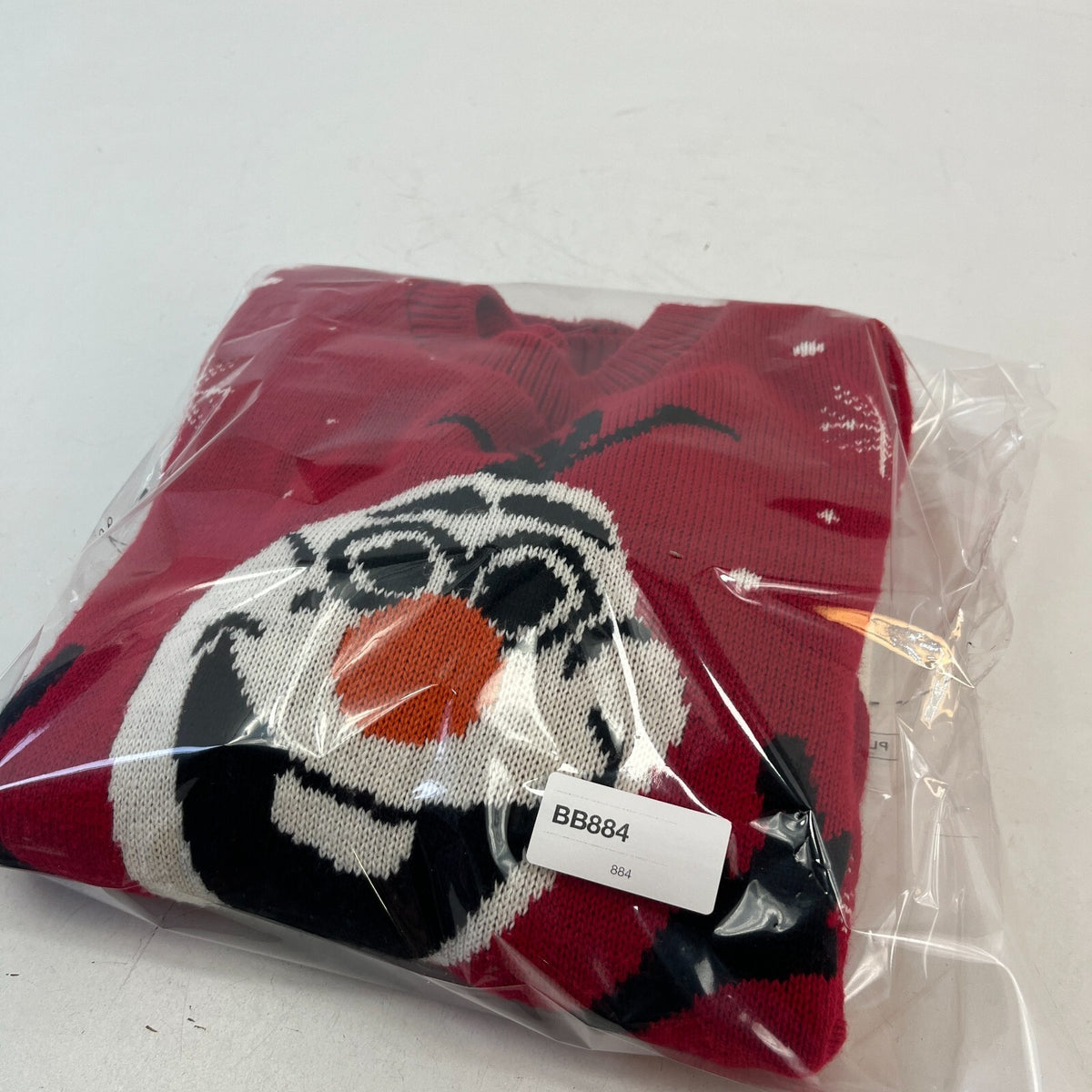 Disney Frozen Olaf Christmas Fair Isle Knit Jumper Red Kids size XL
