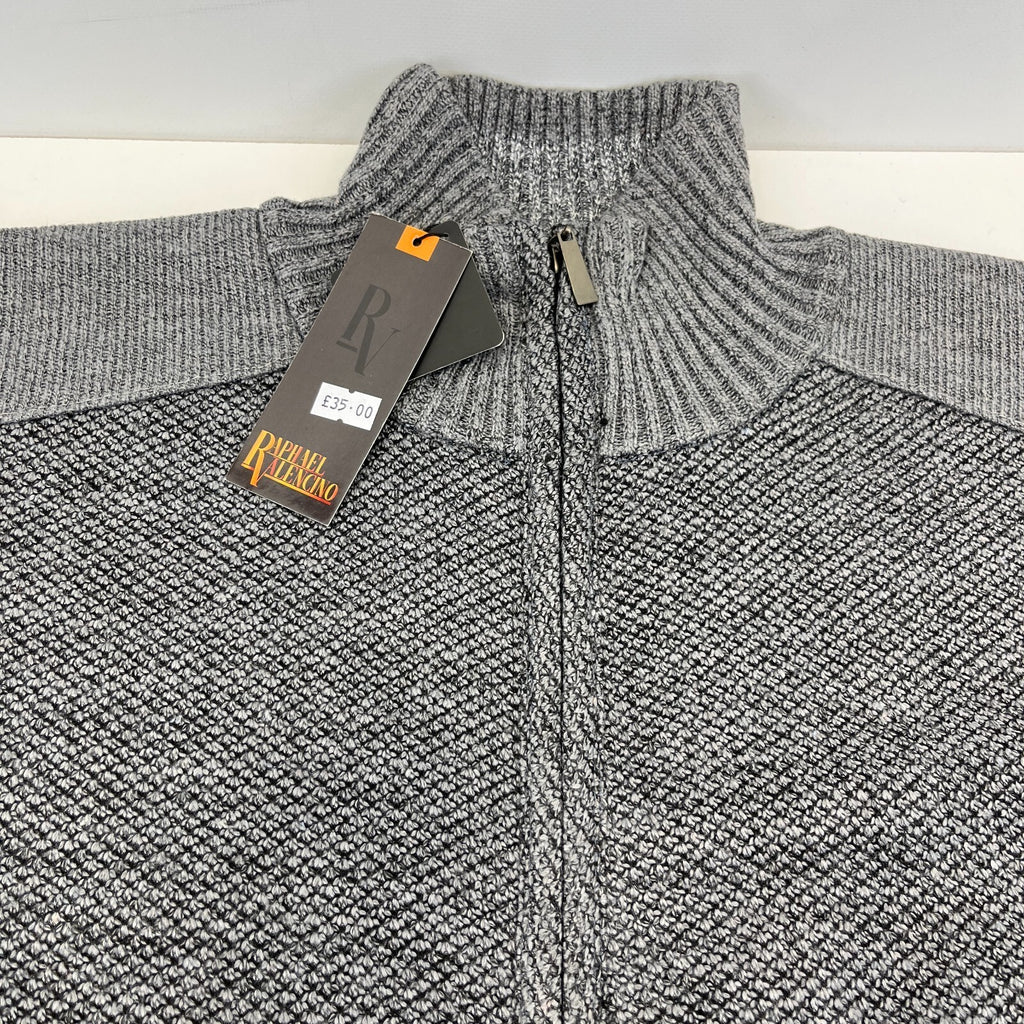 Raphael Valencino Thermal Fleece Lined Jacket Grey Long Sleeve Mens 2XL - New